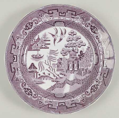 Willow Mulberry Dinner Plate