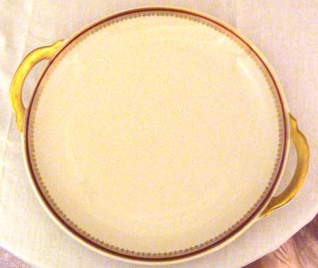 JOH393 Handled Cake Plate