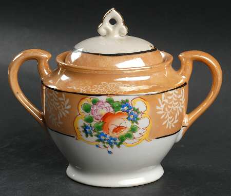 JAP891 Sugar Bowl & Lid