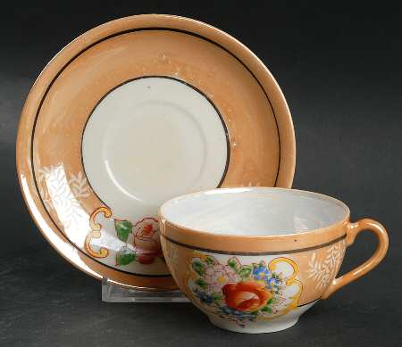 JAP891 Flat Cup & Saucer Set