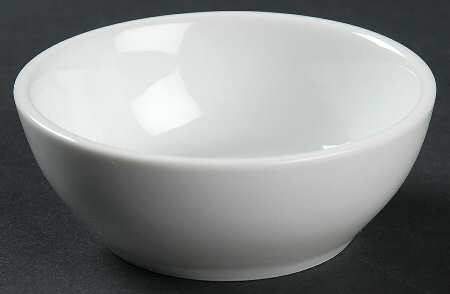 White Dinnerware Collection (Accessories) Individual Dip Dish