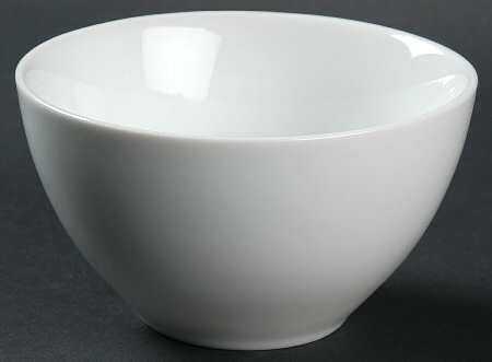 White Dinnerware Collection (Accessories) Fruit/Dessert (Sauce) Bowl