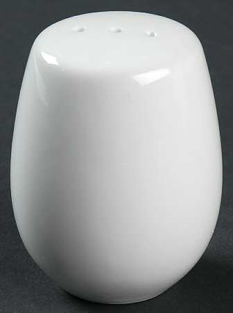 White Dinnerware Collection (Accessories) Pepper Shaker
