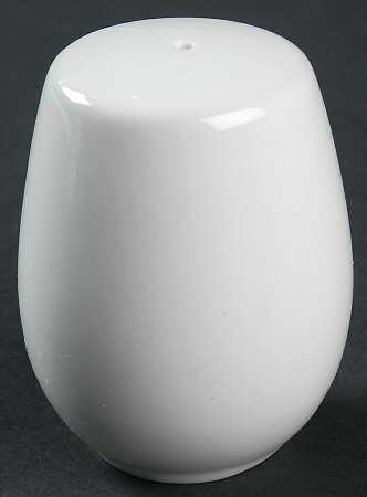 White Dinnerware Collection (Accessories) Salt Shaker