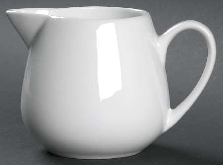 White Dinnerware Collection (Accessories) Creamer