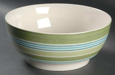 Woodland Stripe 10" Round Serving Bowl