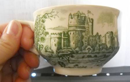 Castle Story Green Flat Cup