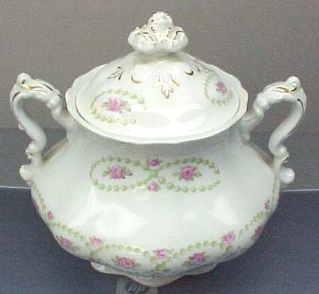 JB1078 Sugar Bowl & Lid