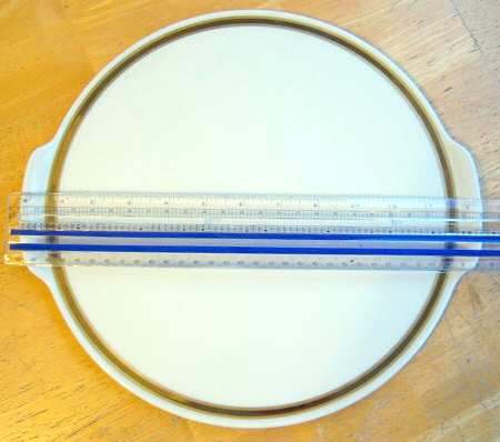 JOH398 Handled Cake Plate