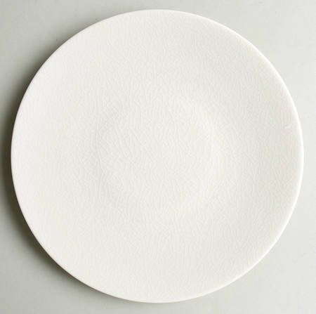 Crackle Ivory Salad/Dessert Plate