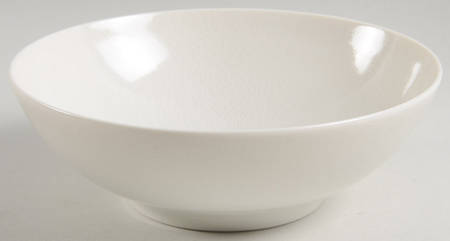 Crackle Ivory Individual Salad Bowl