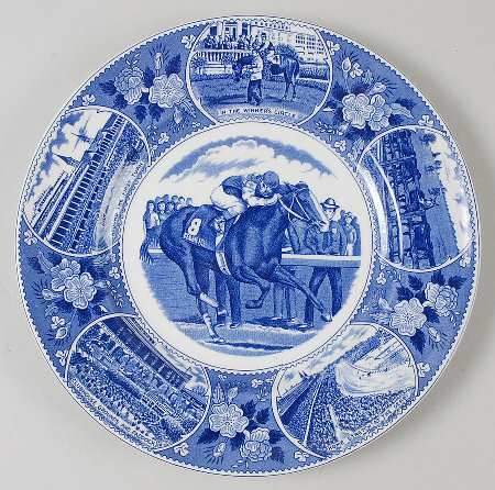 Derby Plate, The Dinner Plate