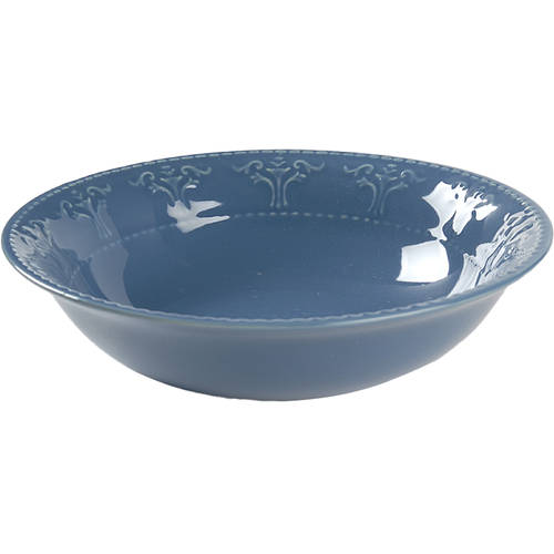 Athena Normandy Blue 9" Round Vegetable Bowl