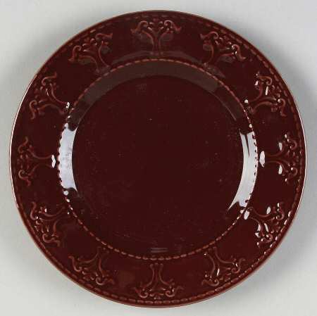 Athena Merlot Salad Plate