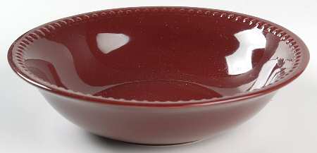 Pearl Merlot 9" Round Vegetable Bowl