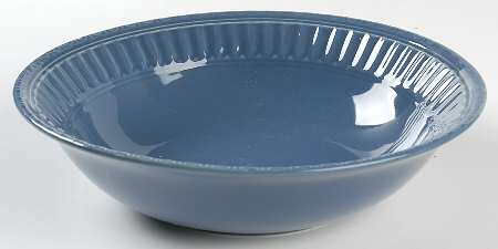 Italiana Normandy Blue 9" Round Vegetable Bowl