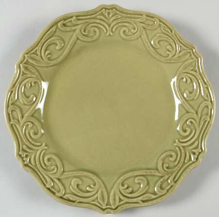 Corvella Light Green Salad Plate