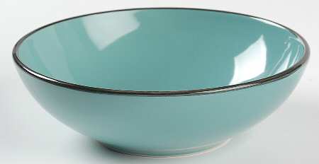 Piping Aqua Soup/Cereal Bowl