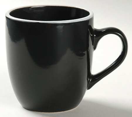 Piping Black Mug