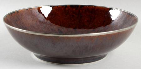 Tortoise (Platinum Trim) Soup/Cereal Bowl
