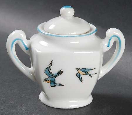 JAP938 Toy Sugar Bowl & Lid