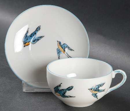 JAP938 Flat Toy Cup and Saucer Set