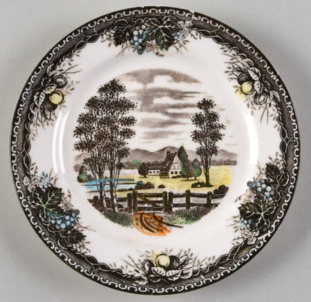 Spring Valley Bread & Butter Plate
