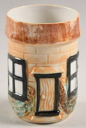 JAP722 (Round Cottage Shaped) 5 Oz China Juice Tumbler