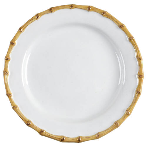 Classic Bamboo Salad/Dessert Plate