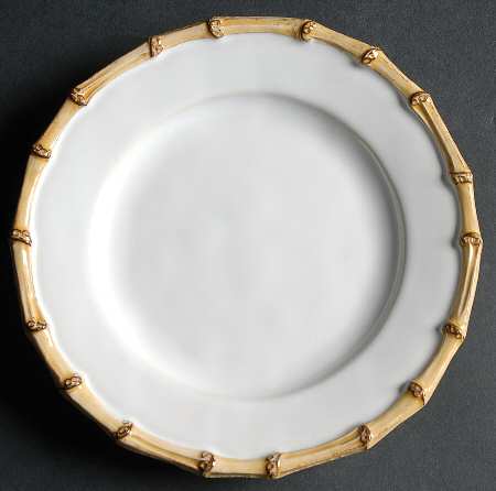 Classic Bamboo Bread & Butter Plate by Juliska Ceramics