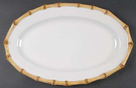 Classic Bamboo 16" Oval Serving Platter