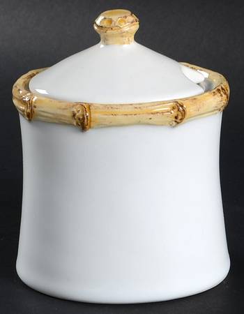 Classic Bamboo Sugar Bowl & Lid