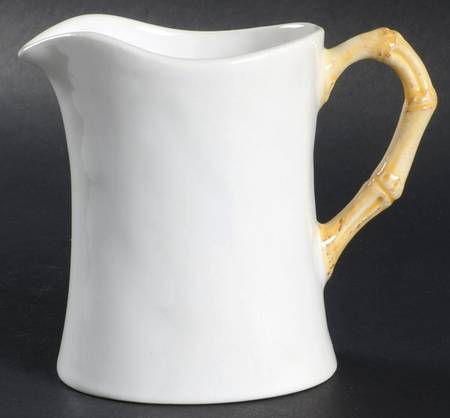 Classic Bamboo Creamer by Juliska Ceramics
