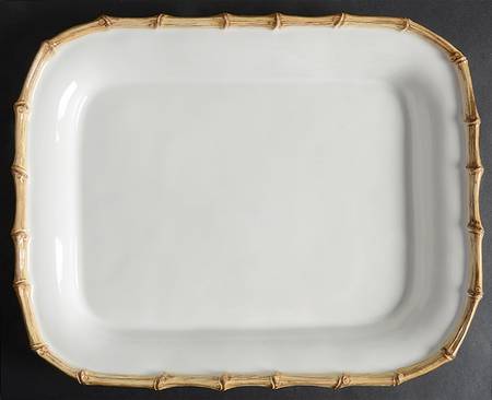 Classic Bamboo 12" Rectangular Serving Platter