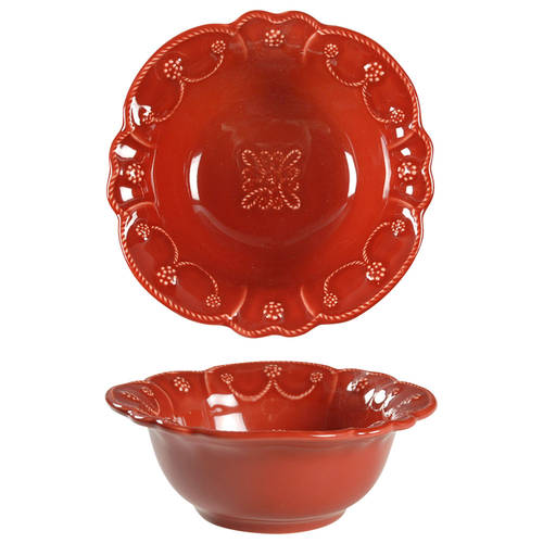 Jardins du Monde Ruby Coupe Cereal Bowl