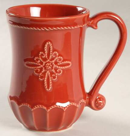 Jardins du Monde Ruby Mug by Juliska Ceramics