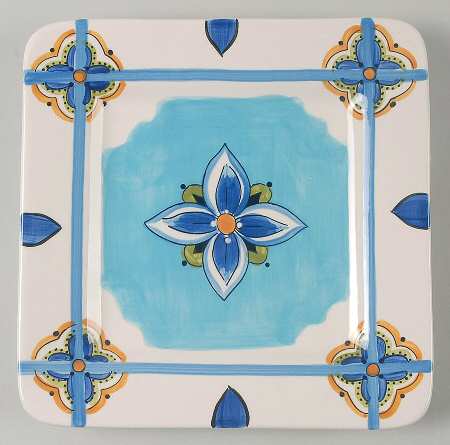 Terra Tile Square Salad Plate