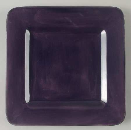 Purple Square Salad Plate