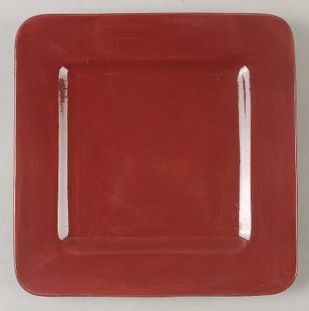 Cherry Square Salad Plate