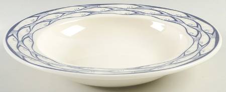 Sardine Run Large Rim Soup Bowl