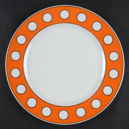 Mod Dot Salad/Dessert Plate