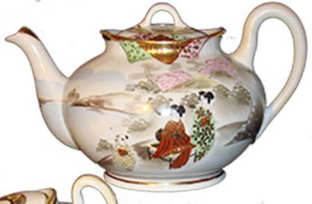 Jap1235 Teapot & Lid