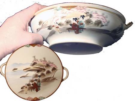 Jap1235 Round Covered Vegetable