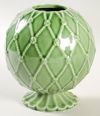 Jardins du Monde Garden Green 6" Vase