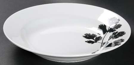 Cooks Black Large Rim Soup Bowl