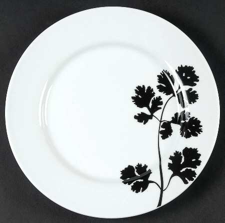 Cooks Black Salad Plate