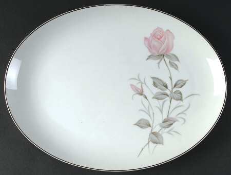 Cathy Rose 12" Oval Serving Platter