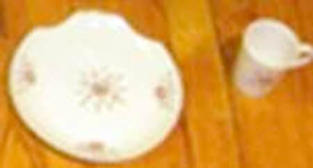 JAP998 Snack Plate & Cup Set
