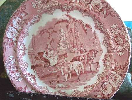 Spanish Festivities Red by George Jones &amp; Sons