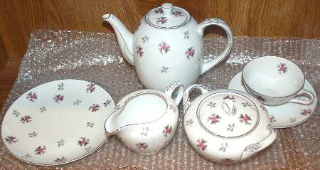 Rosette Coffee Pot & Lid